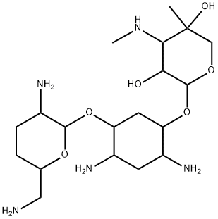 5-去氧庆大霉素 CLA 结构式