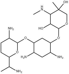 5-去氧庆大霉素 C2,60768-22-1,结构式