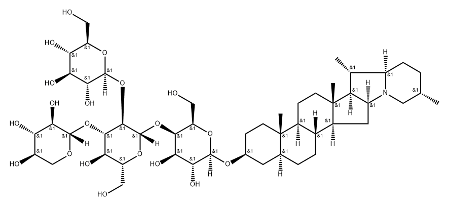 垂茄碱,6077-69-6,结构式