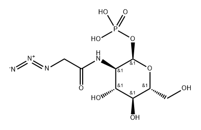 α-D-Glucopyranose, 2-[(2-azidoacetyl)amino]-2-deoxy-, 1-(dihydrogen phosphate)