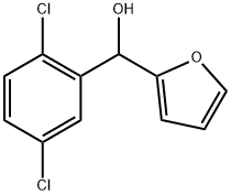 (2,5-dichlorophenyl)(furan-2-yl)methanol 结构式