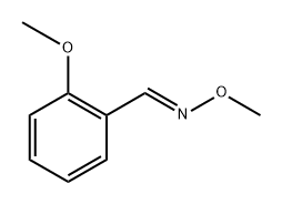 Benzaldehyde, 2-methoxy-, O-methyloxime, [C(E)]- Struktur