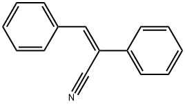 Benzeneacetonitrile, α-(phenylmethylene)-, (αZ)- 化学構造式