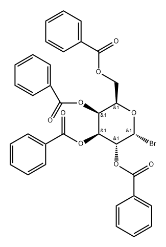 α-D-Galactopyranosyl bromide, 2,3,4,6-tetrabenzoate,61198-88-7,结构式