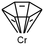 Chromium, (η6-benzene)- 化学構造式