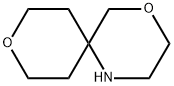 4,9-Dioxa-1-azaspiro[5.5]undecane Structure