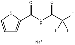 1,3-Butanedione, 4,4,4-trifluoro-1-(2-thienyl)-, ion(1-), sodium (8CI,9CI)