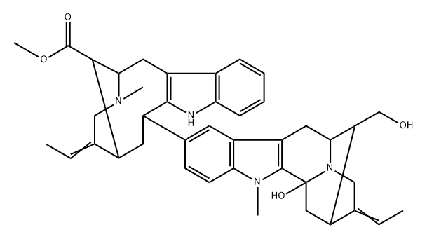 3-(3,17-ジヒドロキシ-1-メチルサルパガン-10-イル)ボバサン-17-酸メチル 化学構造式