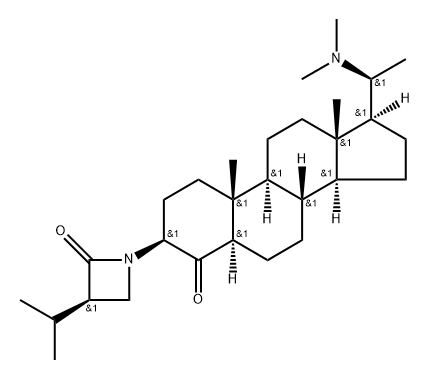(3R)-1-[(20S)-20-(Dimethylamino)-4-oxo-5α-pregnan-3β-yl]-3-isopropylazetidin-2-one|