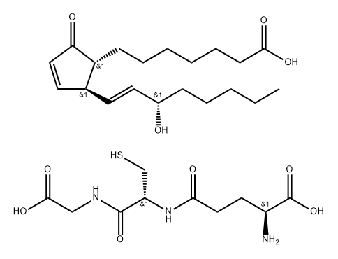 GSH-prostaglandin A1 Structure