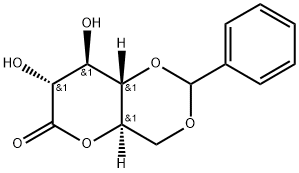 D-Gluconic acid, 4,6-O-(phenylmethylene)-, δ-lactone,62222-46-2,结构式