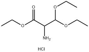 Serine, 3-ethoxy-O-ethyl-, ethyl ester, hydrochloride (9CI) Structure