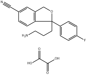 Didesmethylcitalopram oxalate salt Structure