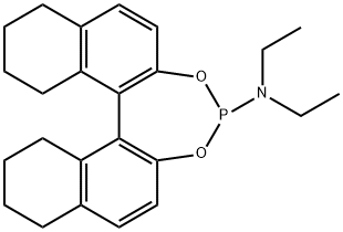 Dinaphtho[2,1-d:1',2'-f][1,3,2]dioxaphosphepin-4-amine, N,N-diethyl-8,9,10,11,12,13,14,15-octahydro-, (11bS)- (9CI),625090-96-2,结构式