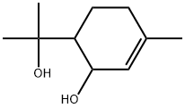 3-Cyclohexene-1-methanol, 2-hydroxy-α,α,4-trimethyl- Structure