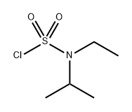 N-乙基-N-(丙-2-基)氨磺酰氯,627887-42-7,结构式