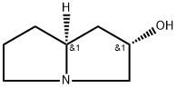(2S,7aS)-Hexahydro-1H-pyrrolizin-2-ol Structure