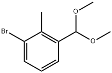 1-Bromo-3-dimethoxymethyl-2-methyl-benzene 结构式