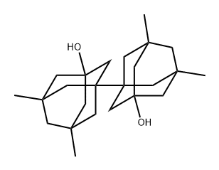 3,3',5,5'-tetramethyl-1l5,1'l5-[1,1'-bi(adamantane)]-1,1'-diol Structure