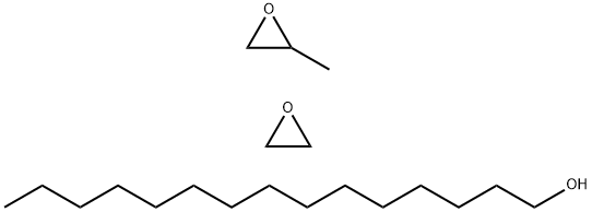oxirane, methyl-, polymer with oxirane, monopentadecylether Struktur