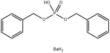 バリウムビス[ビス(ベンジルオキシ)ホスフィナート] 化学構造式