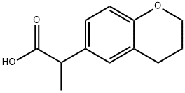 2-Chroman-6-yl-propionic acid Struktur
