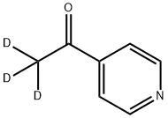 Ethanone-2,2,2-d3, 1-(4-pyridinyl)- Structure