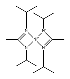 BIS(N N'-DIISOPROPYLACETAMIDINATO)NICKE& 结构式