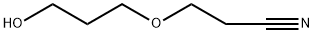 Propionitrile, 3-(3-hydroxypropoxy)-, homopolymer (5CI) Structure