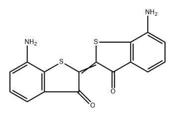 7,7'-Diamino-Δ2,2'(3H,3'H)-bibenzo[b]thiophene-3,3'-dione,6371-12-6,结构式