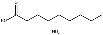 Nonanoicacid,ammoniumsalt(1:1) Struktur