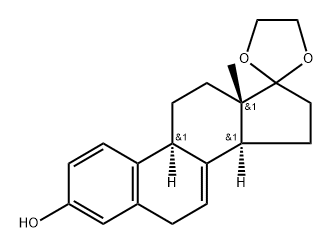 Estra-1,3,5(10),7-tetraen-17-one, 3-hydroxy-, cyclic 1,2-ethanediyl acetal|