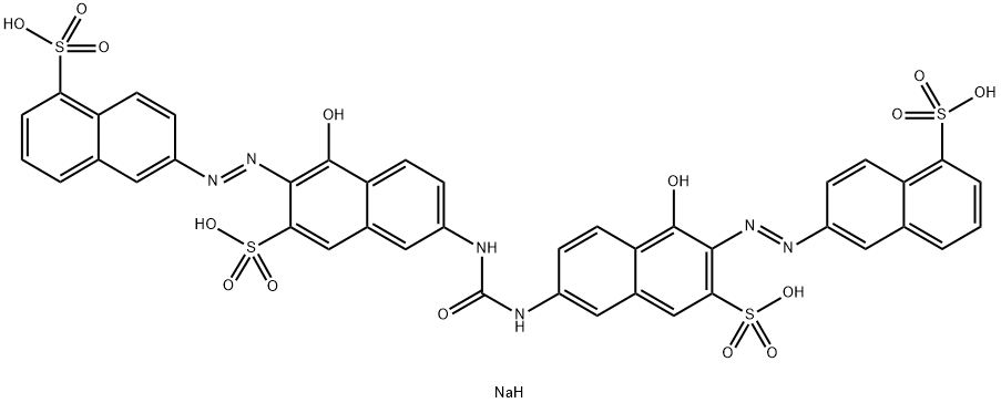 C.I. Direct Red 36, tetrasodium salt 化学構造式