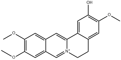 Pseudocolumbamine, 64191-04-4, 结构式