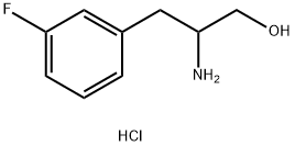 Benzenepropanol, β-amino-3-fluoro-, hydrochloride (1:1) 结构式