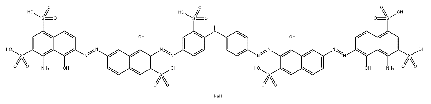 C.I. Direct Blue, heptasodium salt Structure