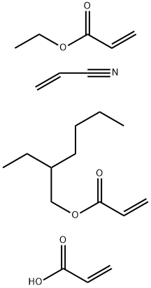 64423-81-0 2-Propenoic acid polymer with 2-ethylhexyl 2-propenoate, ethyl 2-propenoate and 2-propenenitrile