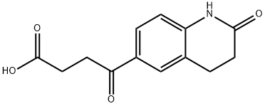 6-Quinolinebutanoic acid, 1,2,3,4-tetrahydro-γ,2-dioxo- Struktur