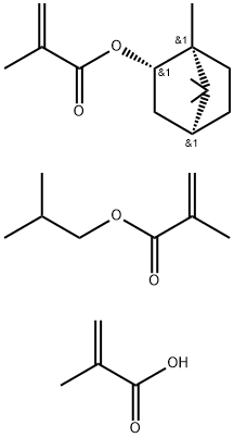 2-Propenoic acid, 2-methyl-, polymer with 2-methylpropyl 2-methyl-2-propenoate and exo-1,7,7-trimethylbicyclo[2.2.1]hept-2-yl 2-methyl-2-propenoate|