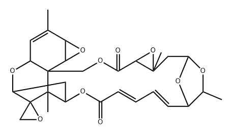 (7R,8S)-7'-Deoxo-2'-deoxy-2',3':7,8-bisoxy-7',5'-(ethane-1,1-diyloxy)verrucarin A|7Β,8Β-二环氧洛利汀 H