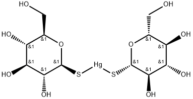 64697-78-5 Mercury, bis(1-thio-.beta.-D-glucopyranosato-S)-