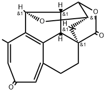 ハリングトノリド 化学構造式