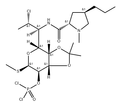 Clindamycin Phosphate Impurity 1, 648910-17-2, 结构式