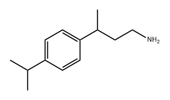 3-(4-異丙基苯基)丁-1-胺, 64969-61-5, 結構式