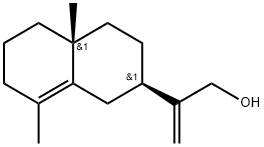 (2R)-1,2,3,4,4a,5,6,7-Octahydro-4aα,8-dimethyl-β-methylene-2α-naphthaleneethanol,65018-14-6,结构式