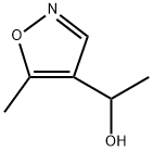 1-(5-甲基异噁唑-4-基)乙-1-醇,6506-32-7,结构式