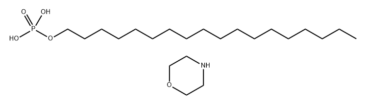 65151-80-6 octadecyl dihydrogen phosphate, compound with morpholine (1:2) 