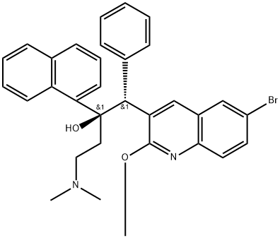 654653-92-6 (1R,2R)-1-(6-溴-2-甲氧基喹啉-3-基)-4-(二甲基氨基)-2-(萘-1-基)-1-
