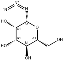 β-D-Mannopyranosyl azide Structure