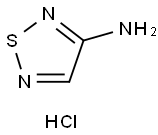 1,2,5-thiadiazol-3-amine hydrochloride Structure